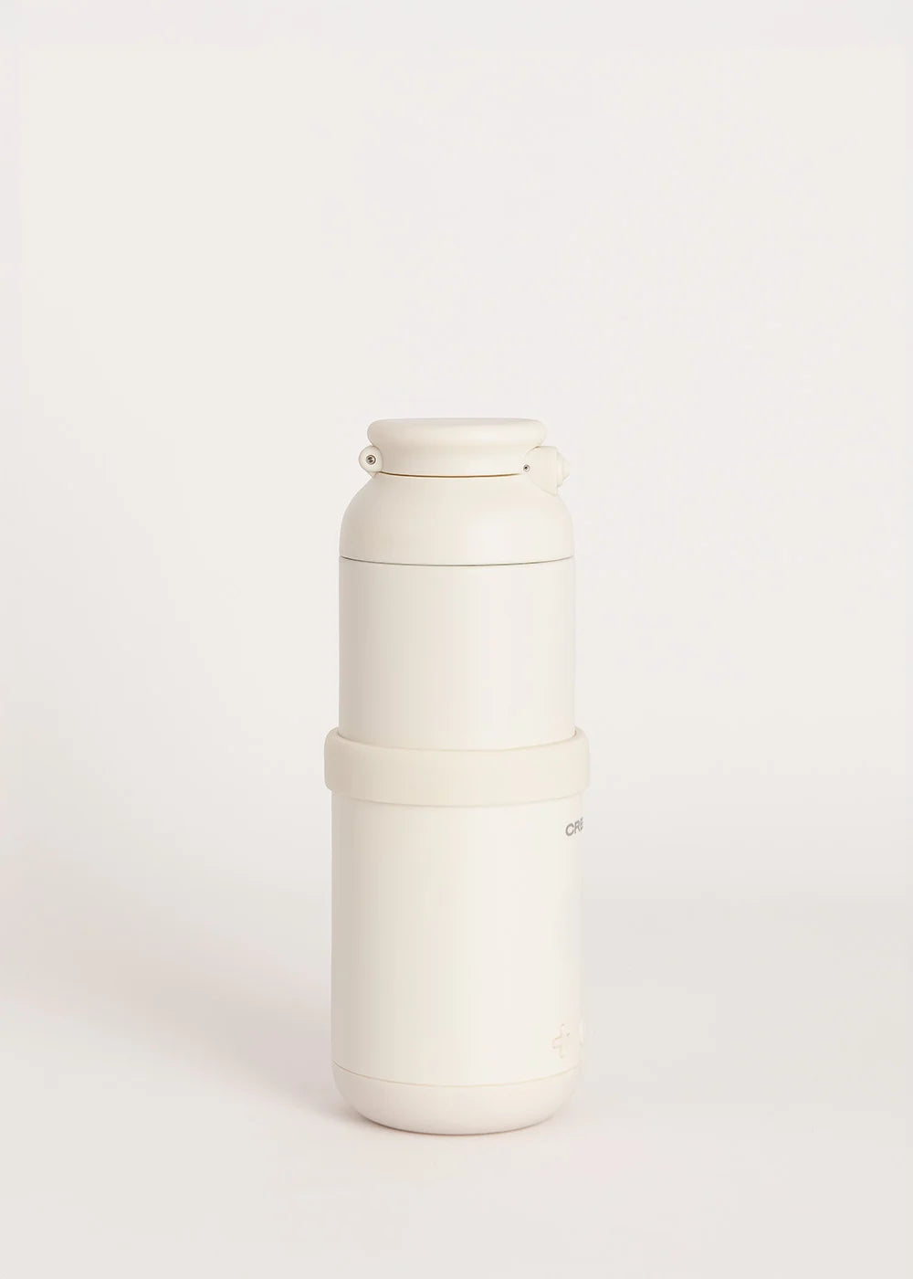 Portable Baby Milk Warmer - Milk + Water Warmer for Bottles - Off-White