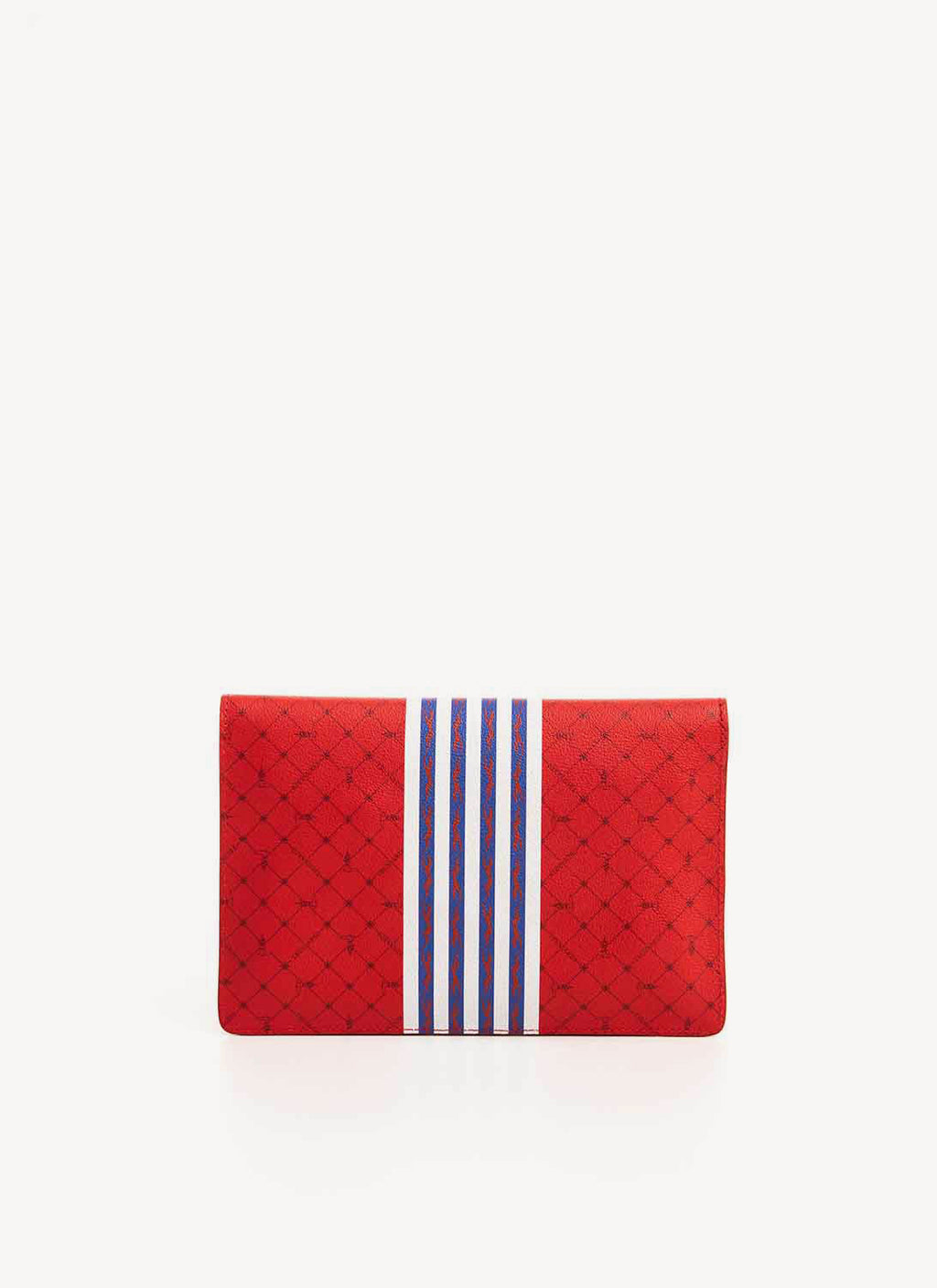 Trussardi - Pochette Enveloppe Rouge - Rouge - Femme