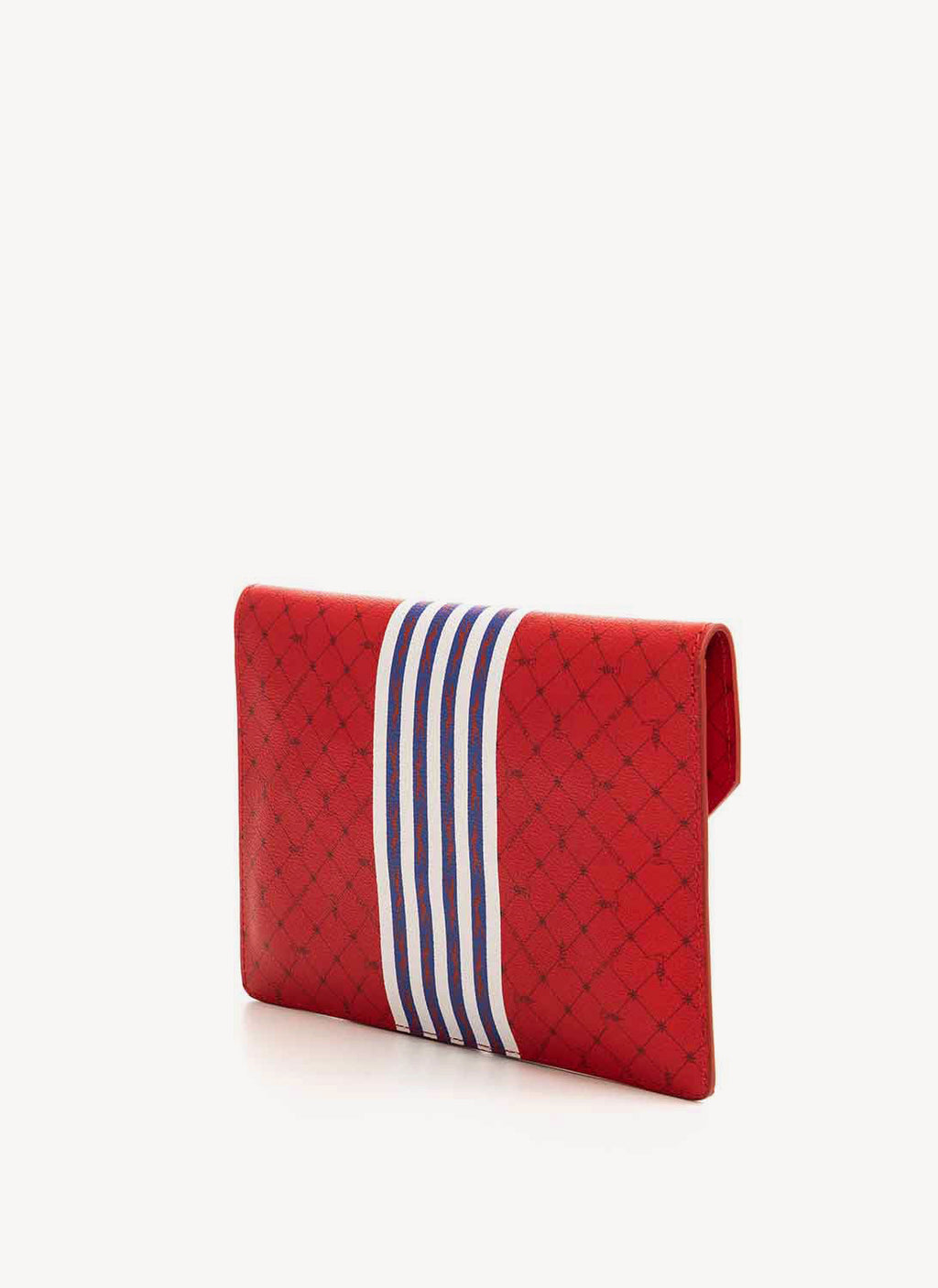 Trussardi - Pochette Enveloppe Rouge - Rouge - Femme