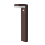 Cenova - Borne & Potelet Solaire - Aluminium - Marron