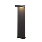 Ala - Solar Bollard & Post - Aluminum - Black