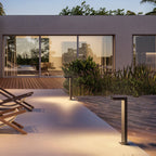 Ala - Solar Bollard & Post - Aluminum - Black