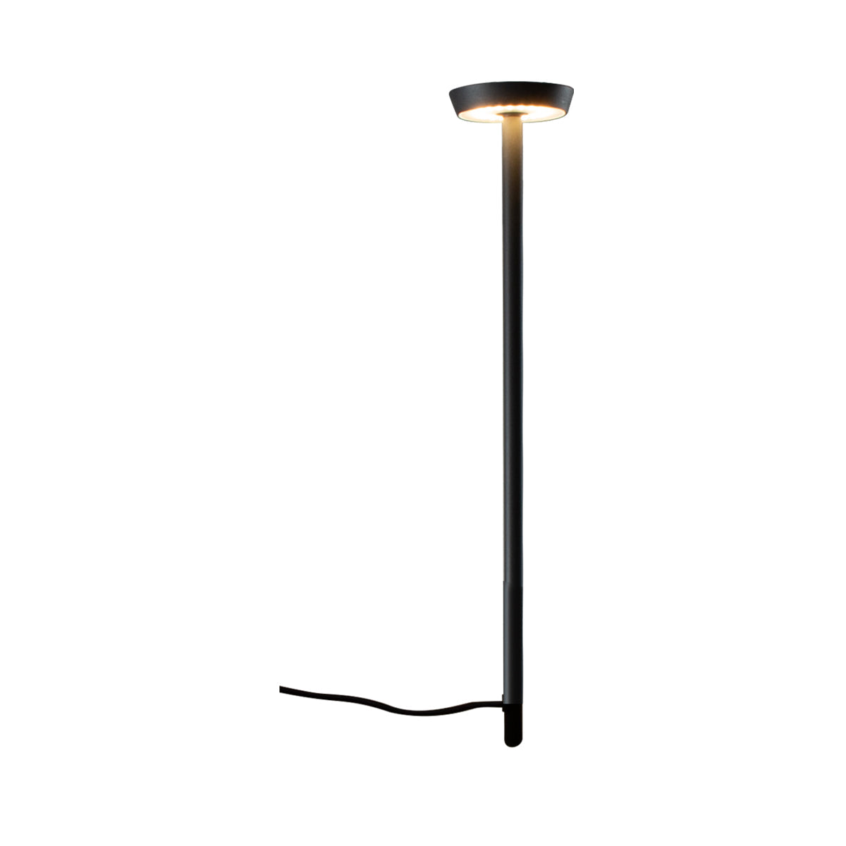 Pino - Farola Solar - Aluminio - Negro