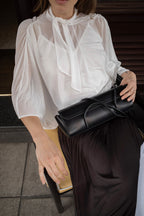 Gonna Balloon Hem Midi - Marrone