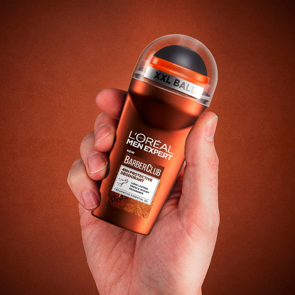 Set de 6 - Men Expert Barber Club Desodorante Roll-on Protección 48H 50Ml
