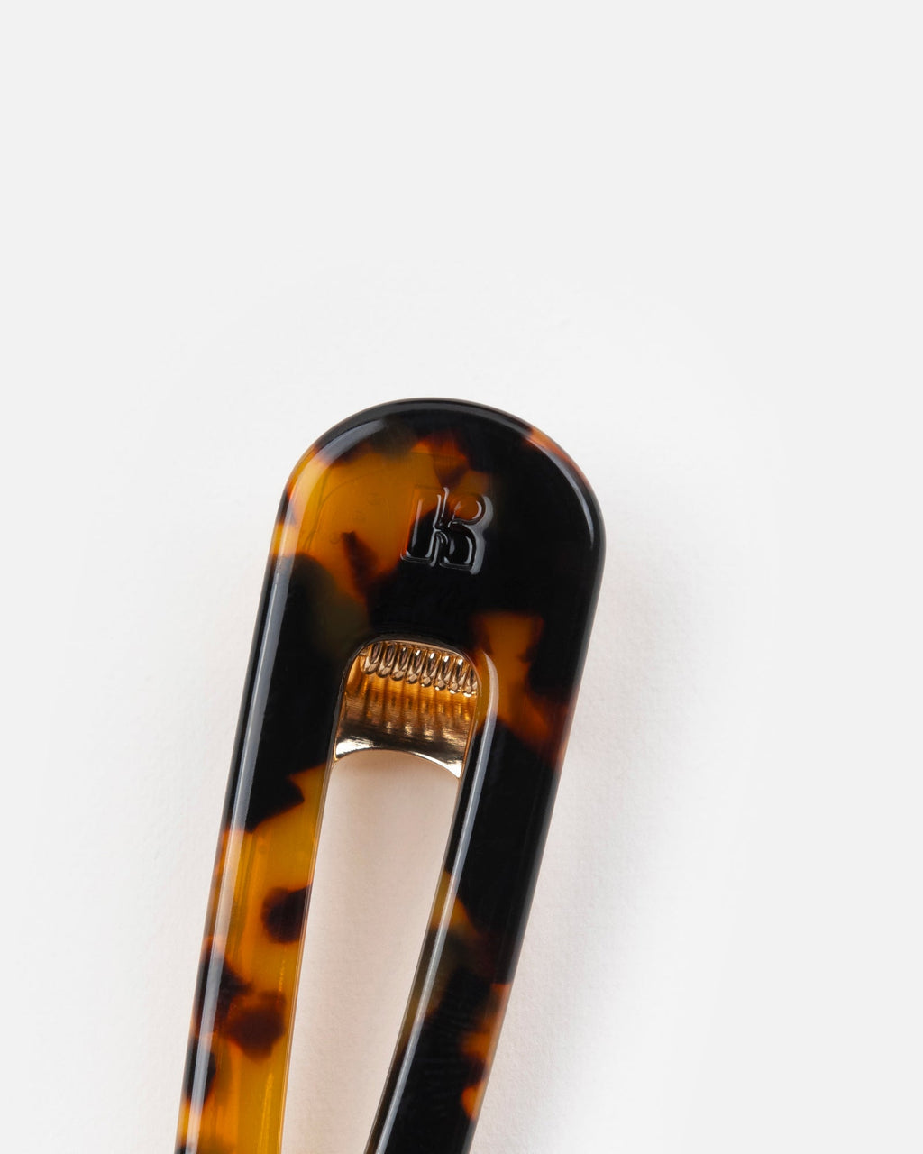 Triangle Barrette - Tortoiseshell