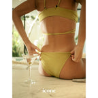 Bas De Maillot Limoncello - Olive