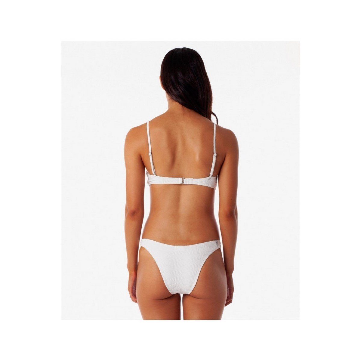 Rhythm - Maldives High Cut Bikini Bottoms - White - Women
