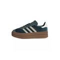 Adidas Originals Gazelle Bold W Trainers - Green/Ecru