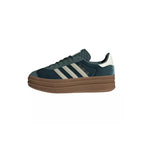 Adidas Originals Gazelle Bold W Trainers - Green/Ecru