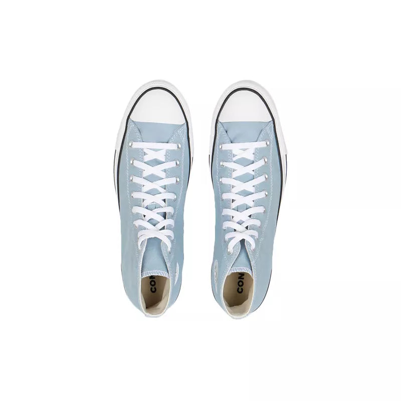 All Star Canvas Hi Trainers - Sky Blue/White