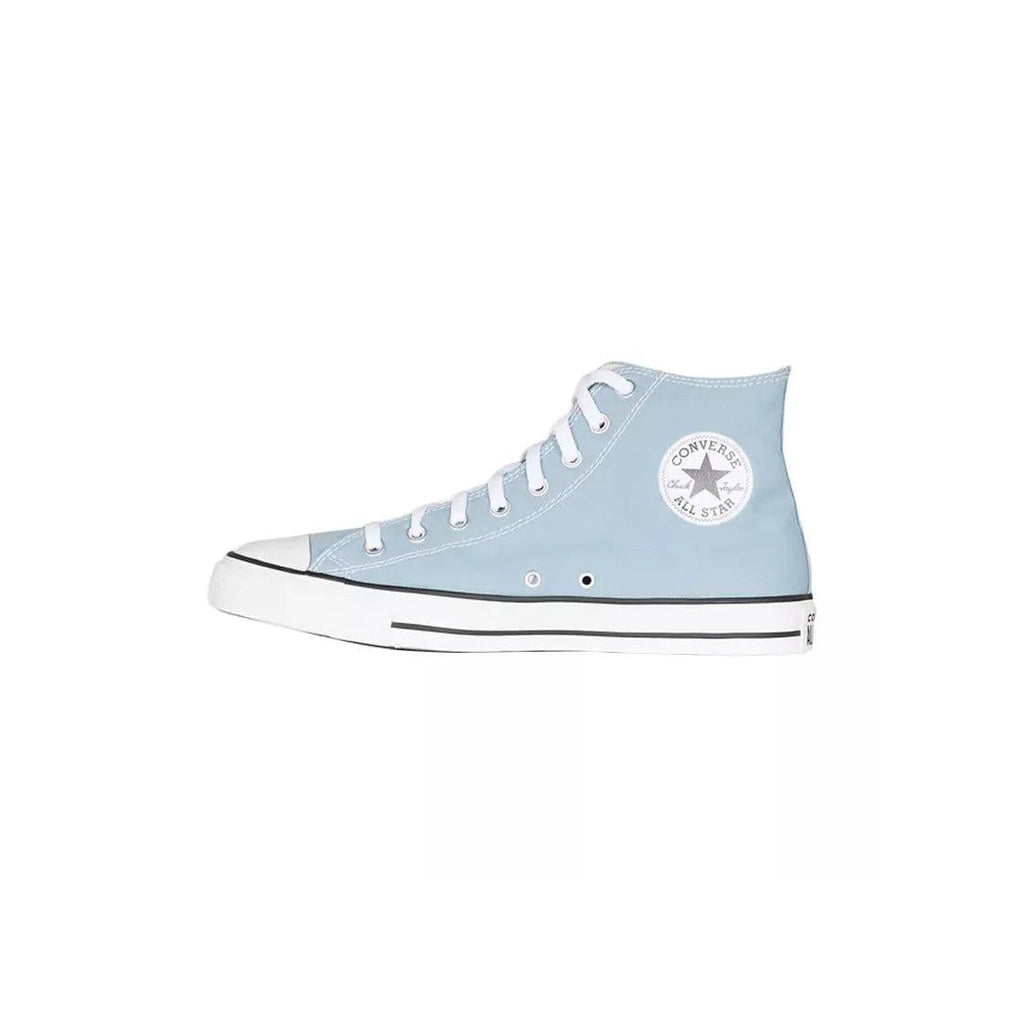 All Star Canvas Hi Trainers - Sky Blue/White