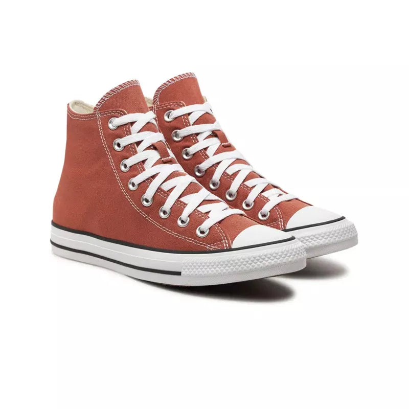 All Star Canvas Hi Sneakers - Brown/White/Gum