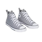 Converse All Star Hi Outdoor Canvas Sneakers - Gray And White