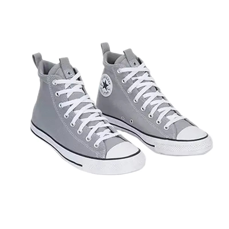 Converse All Star Hi Outdoor Canvas Sneakers - Gray And White