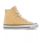 Canvas Hi Sneakers - Yellow