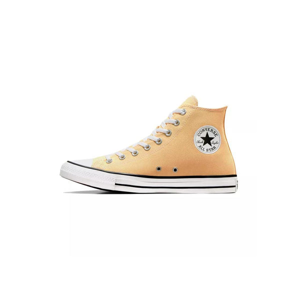 Canvas Hi Sneakers - Yellow