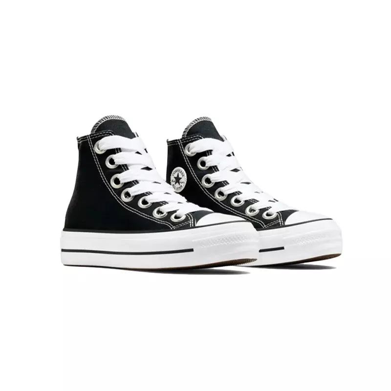 Converse Hi All Star Lift Trainers - Black/White