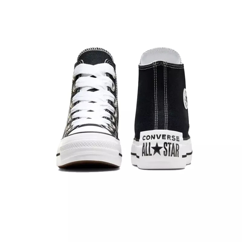 Converse Hi All Star Lift Trainers - Black/White