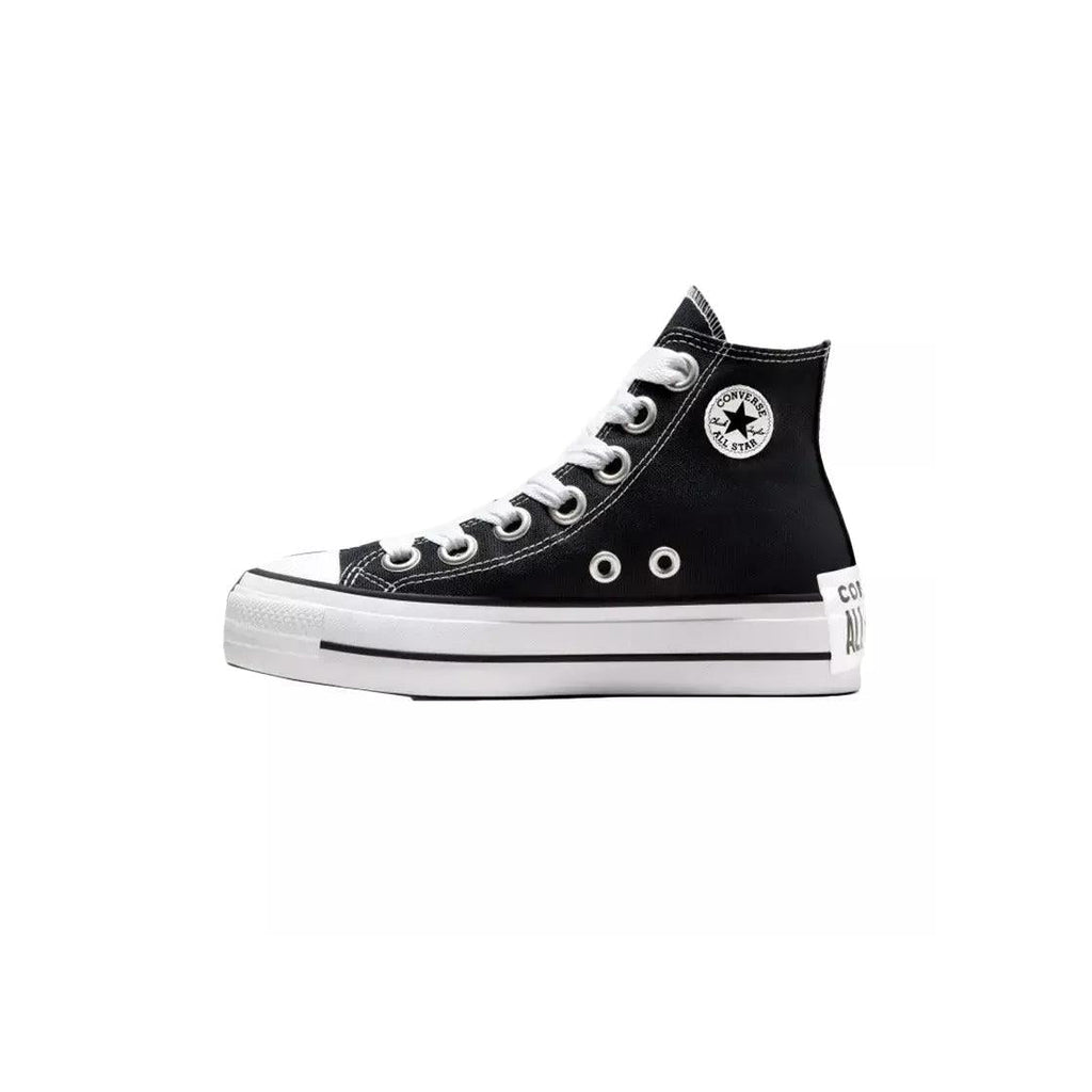 Converse Hi All Star Lift Trainers - Black/White