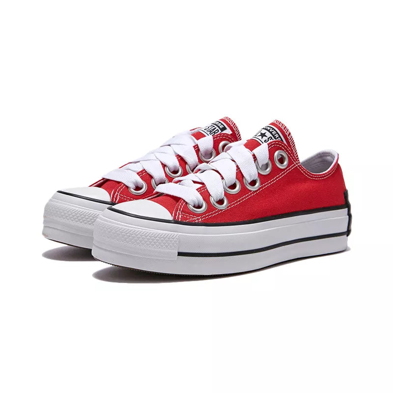 Ox All Star Lift Sneakers - Red/White