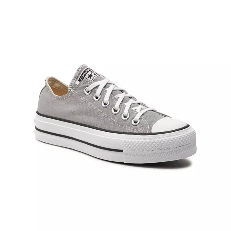 Baskets Platforme Canvas Hi - Gris