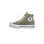 Baskets Platforme Canvas Hi - Marron