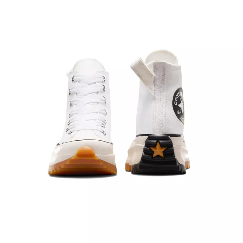 Converse Run Star Hike Hi Sneakers - White/Black