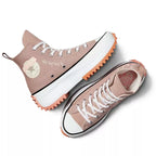 Baskets Run Star Hike Hi - Rose/Blanc