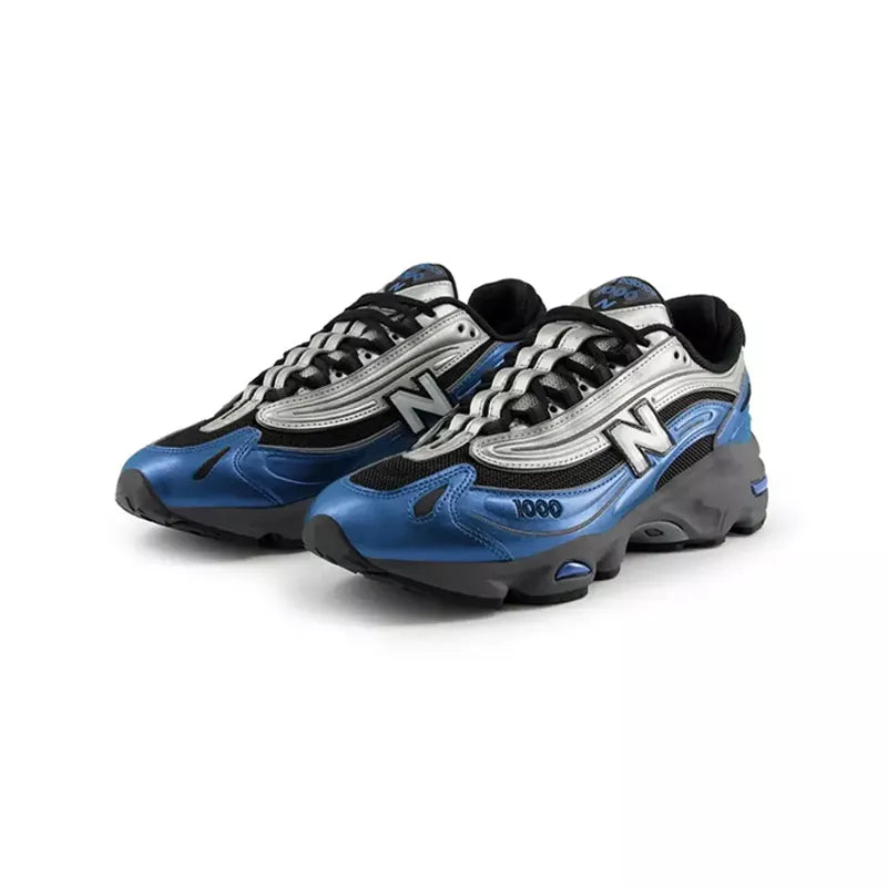 Baskets M1000 - Noir/Gris/Bleu