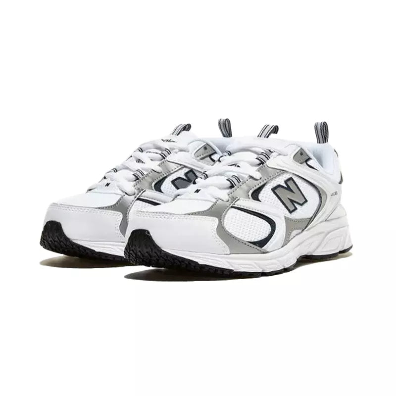 Baskets Ml408 - Blanc Gris Bleu Marine