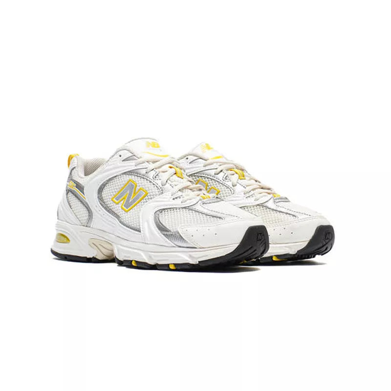 Mr530 Trainers - White, Yellow, Grey