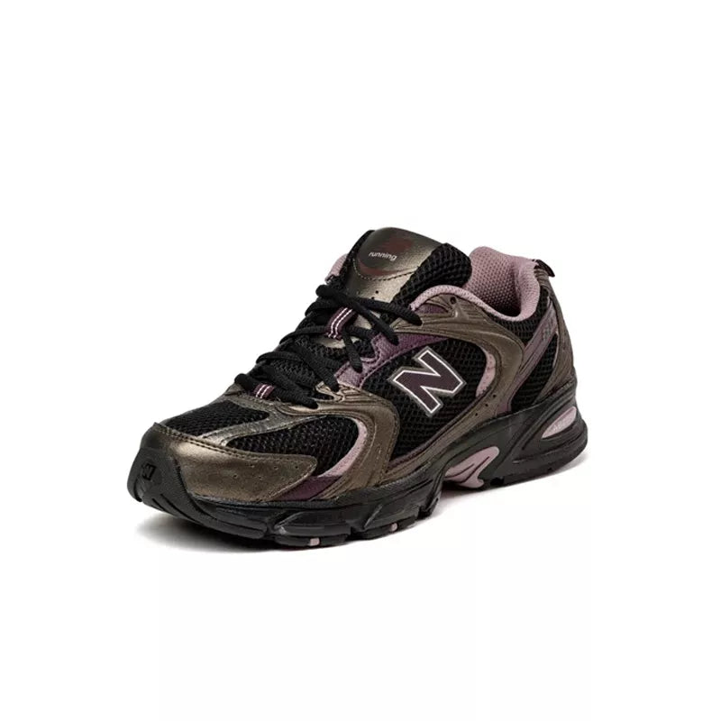 Mr530 Trainers - Black/Metallic Black/Plum Brown