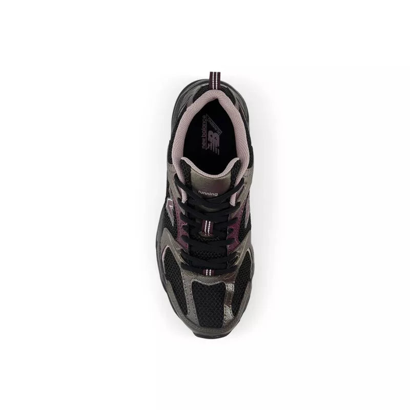 Mr530 Trainers - Black/Metallic Black/Plum Brown