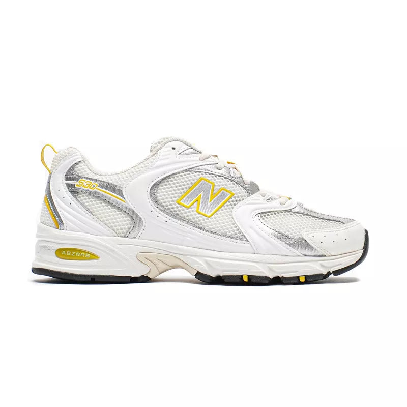 Mr530 Trainers - White, Yellow, Grey