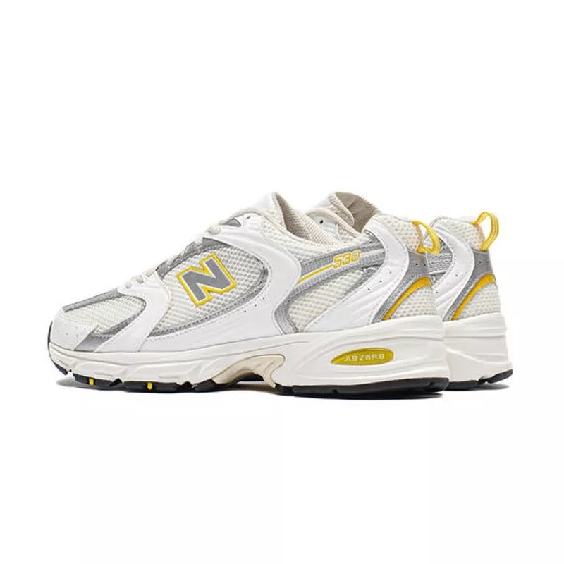 Mr530 Trainers - White, Yellow, Grey