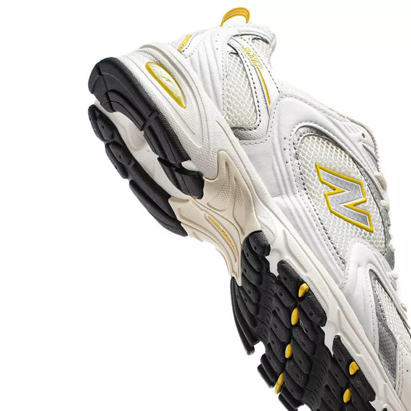 Mr530 Trainers - White, Yellow, Grey
