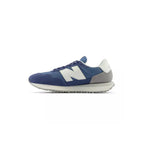 Baskets Ms237 - Bleu Petrole/Blanc