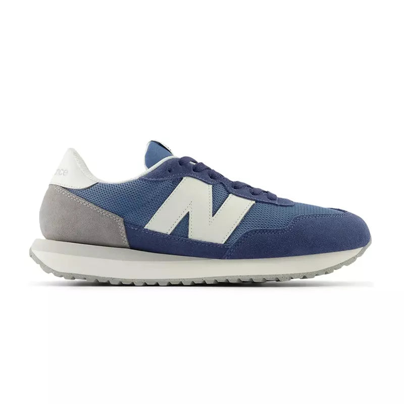 Baskets Ms237 - Bleu Petrole/Blanc