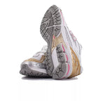 Zapatillas U1906 - Blanco, Plata, Dorado