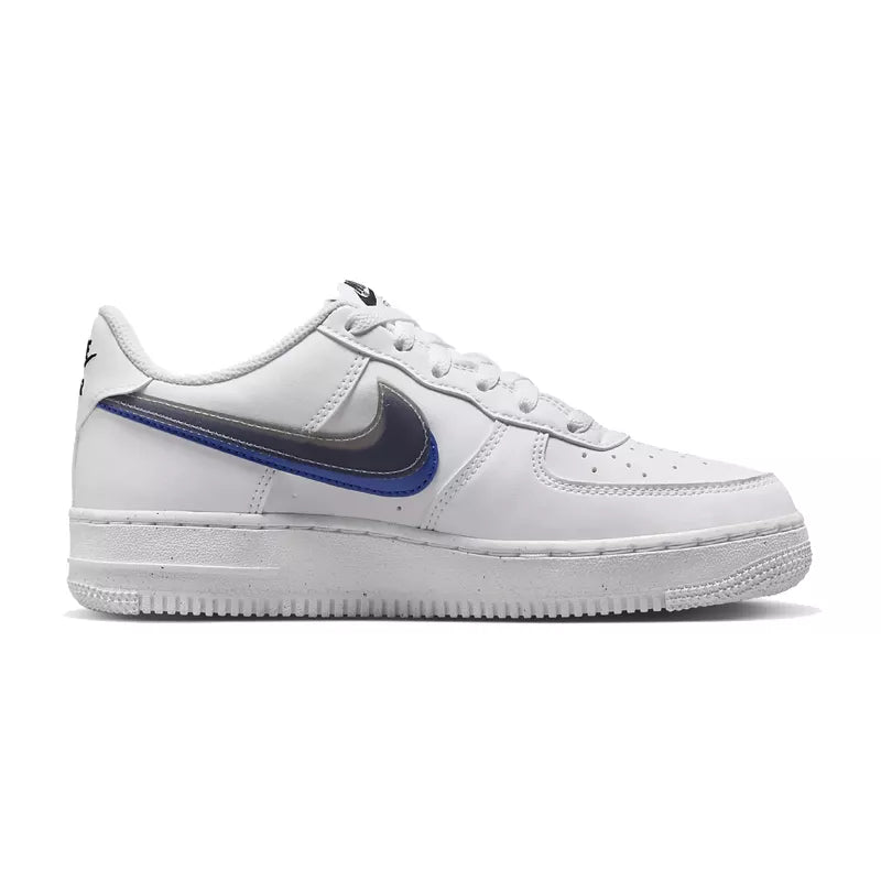 Zapatillas Air Force 1 (Gs) - Blanco/Gris