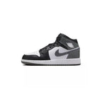 Nike Air Jordan 1 Mid Gs Sneakers - Black And Blue
