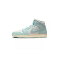 Zapatillas Air Jordan 1 Mid - Blanco/Azul cielo/Beige