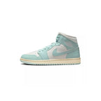 Zapatillas Air Jordan 1 Mid - Blanco/Azul cielo/Beige