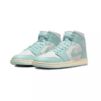 Zapatillas Air Jordan 1 Mid - Blanco/Azul cielo/Beige