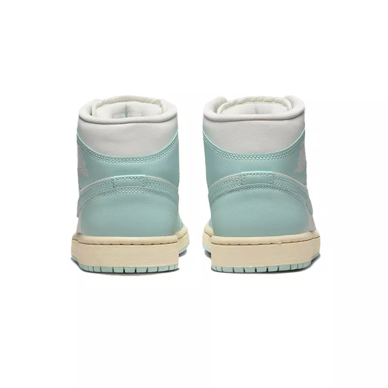 Zapatillas Air Jordan 1 Mid - Blanco/Azul cielo/Beige