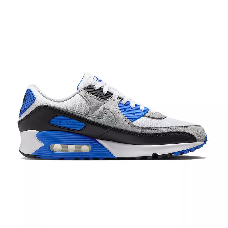 Nike Air Max 90 Sneakers - White/Blue/Grey