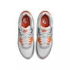 Baskets Nike Air Max 90 - Blanc/Gris/Fluo Orange