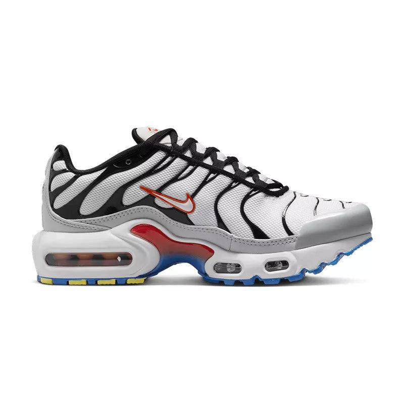 Baskets Air Max Plus Junior - Blanc/Noir