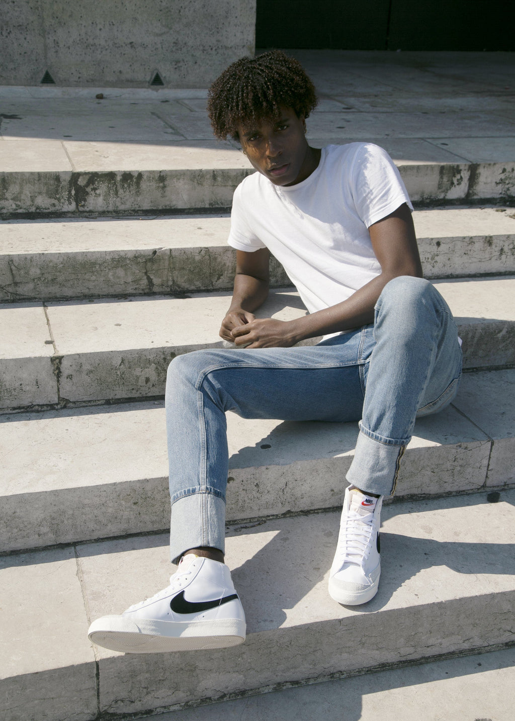Basket Nike Blazer Mid 77 Prm Vgt - Blanc - Homme - Nike